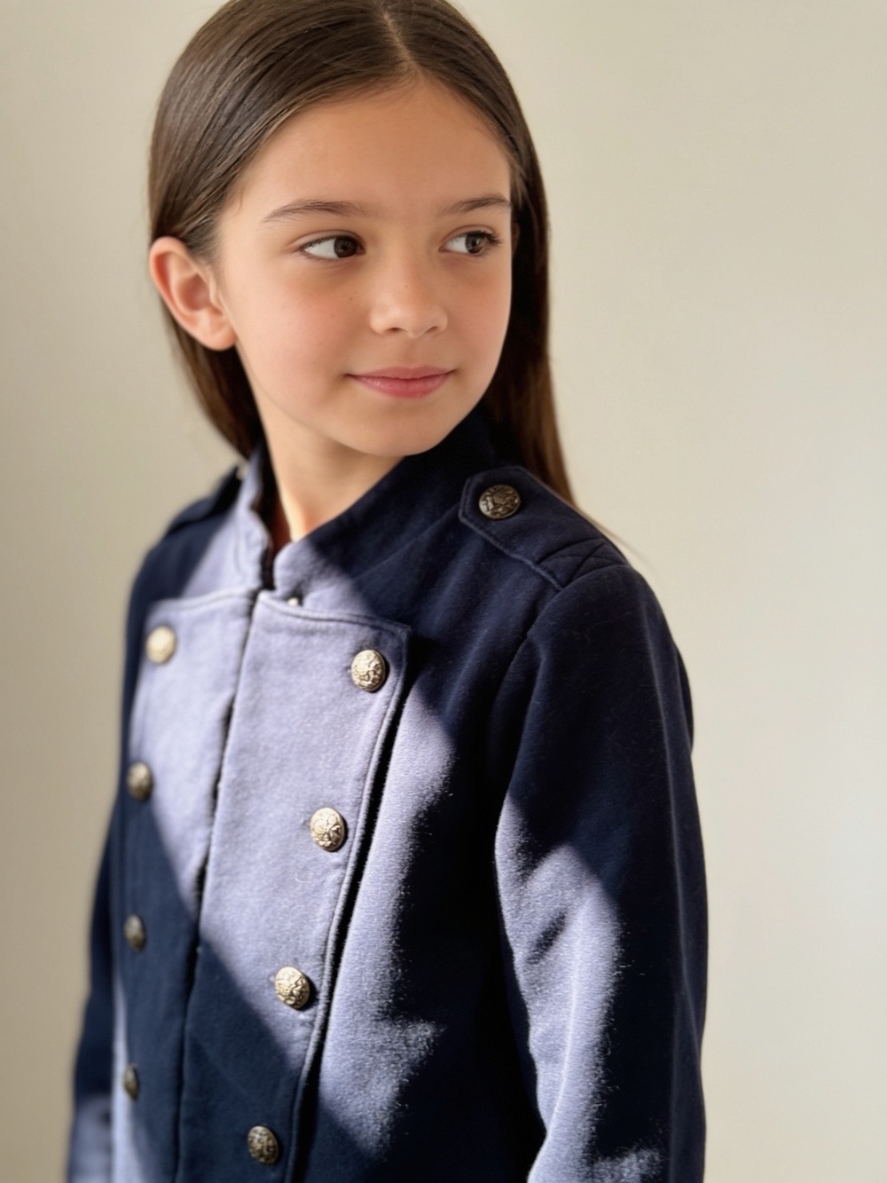Polo by Ralph Lauren Navy Double-Breasted Pea Coat